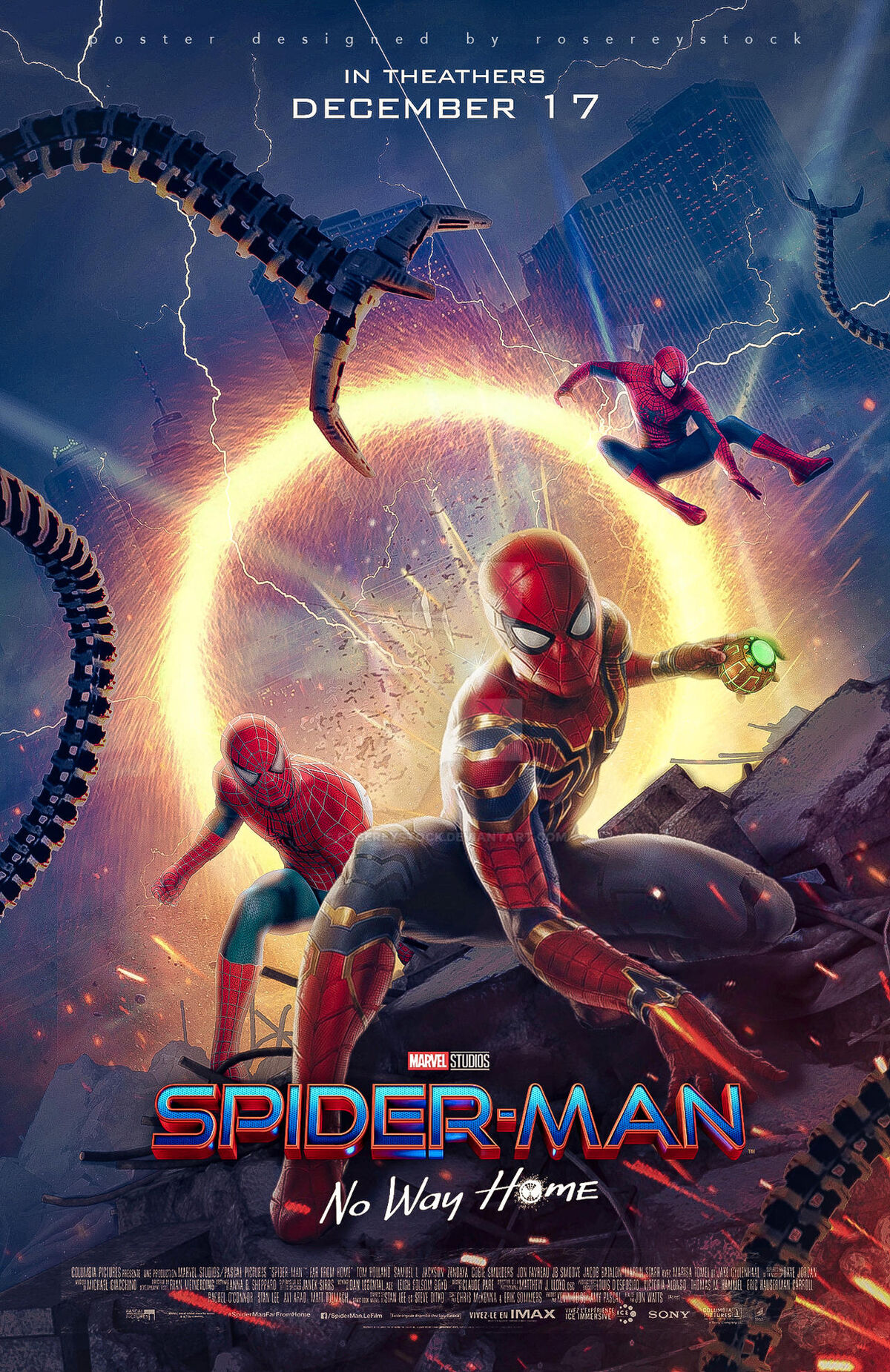 Spider-Man: No Way Home': New Poster Unleashes the Multiverse