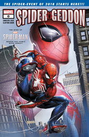 Spider-Man (Peter Parker) as portrayed in  cover art.