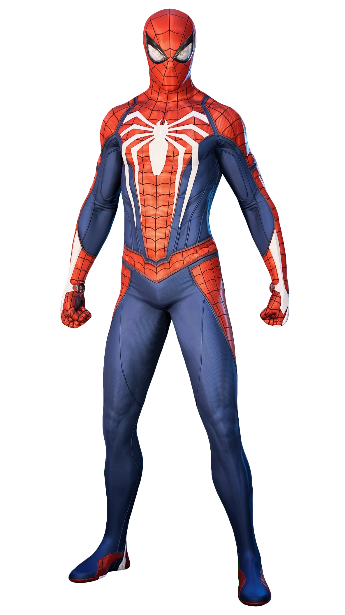 Working on the Advanced 2.0 suit as a mod for Spider-Man remastered (PC mod)  Base model is from insomniac, textures were done by me. : r/SpidermanPS4