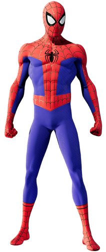 Into the Spider-Verse Suit from MSM render
