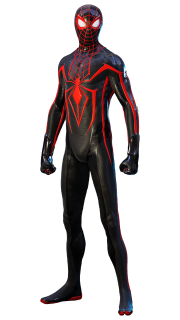 I modelled and modded Miles' 10 Year Anniversary suit into the game! :  r/SpidermanPS4