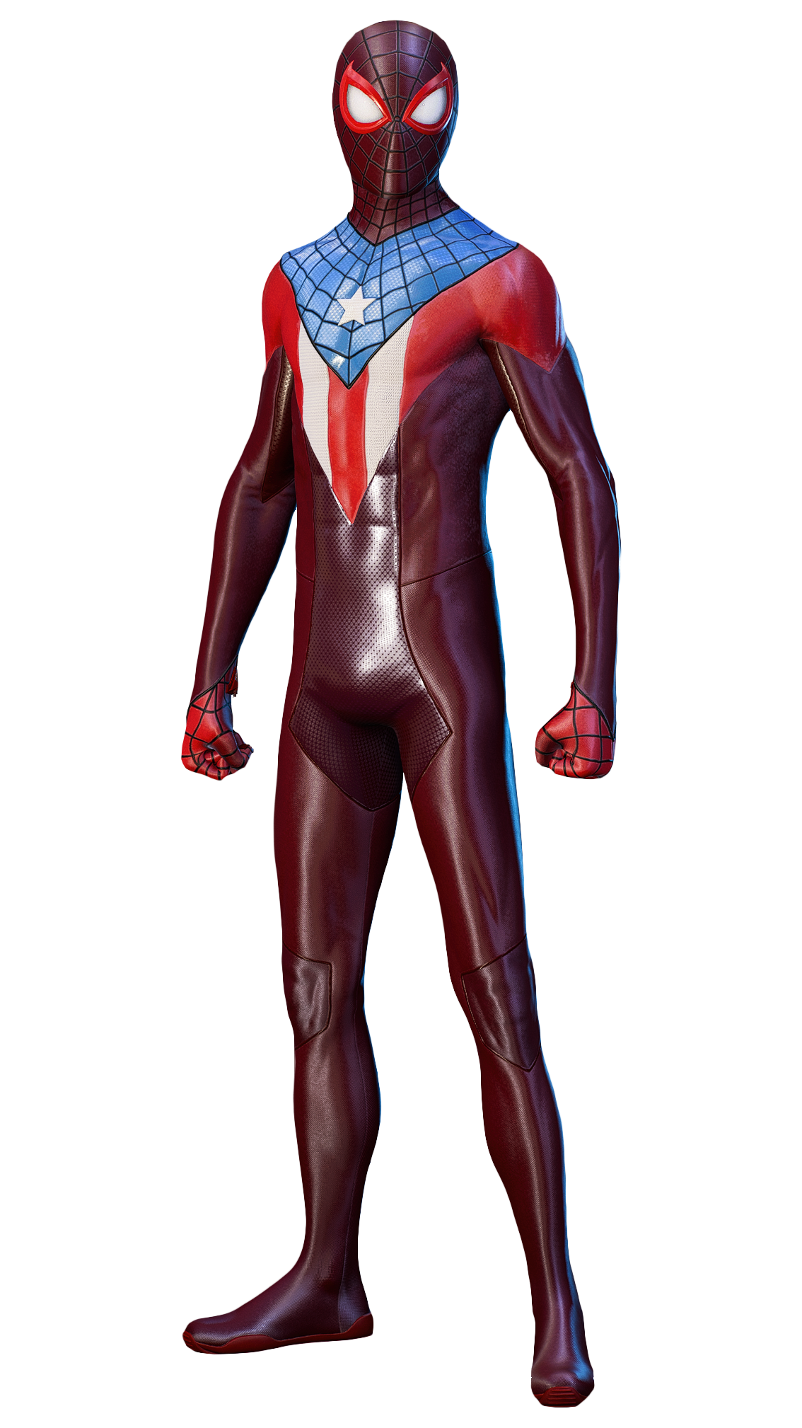 U. S. Flag 2nd Skin Suit Costume U. S. Flag 2nd Skin Suit Costume