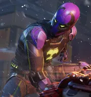 Prowler tackles a Roxxon soldier