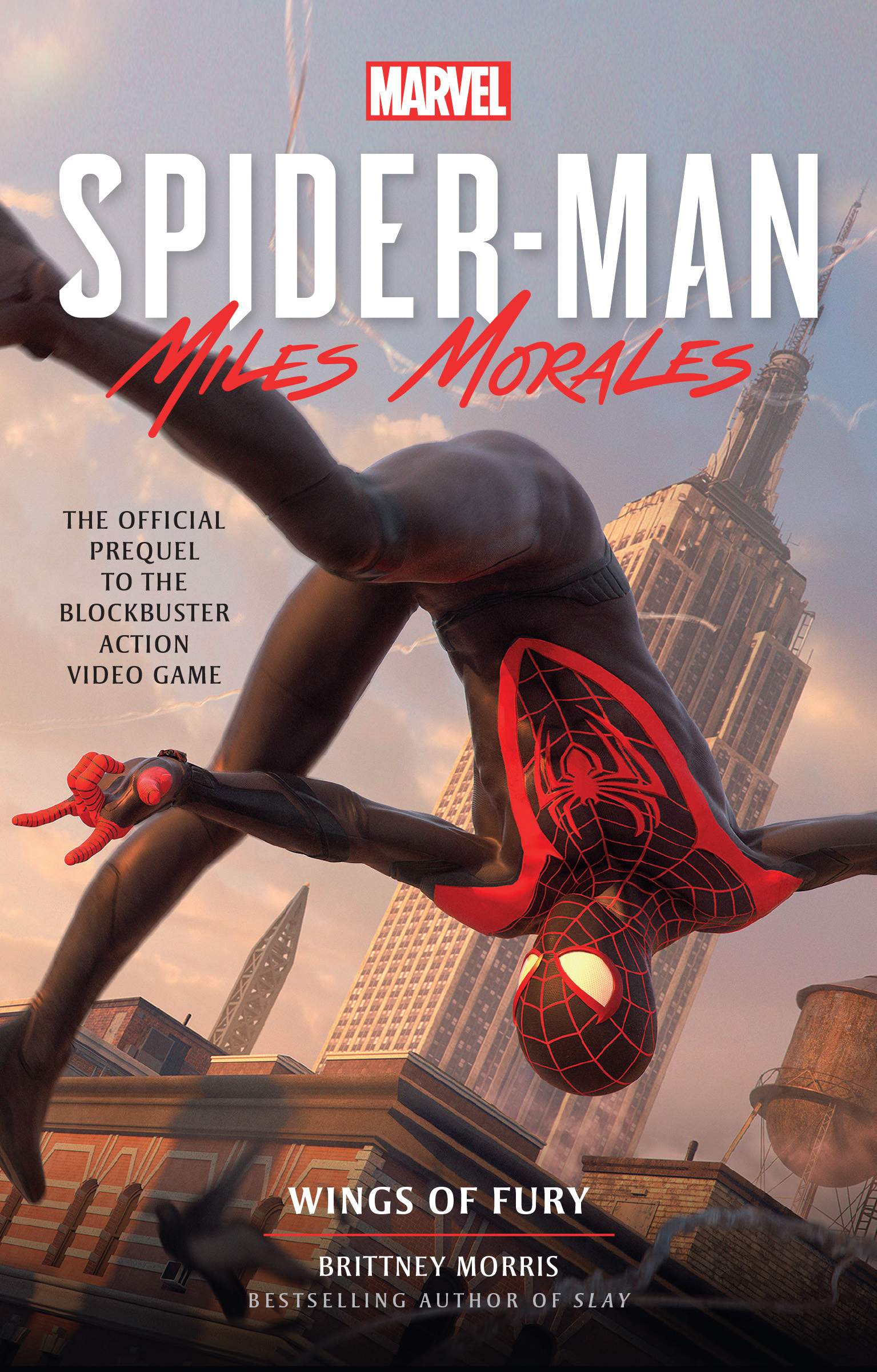 Marvel's Spider-Man 2 features Miles with web wings and Peter in