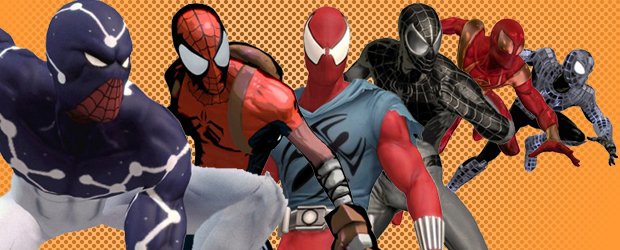 spider man shattered dimensions suits names