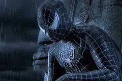 Spider-man reflects