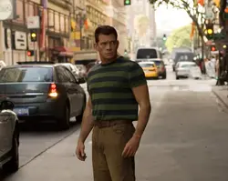 Marko being spotted by the police