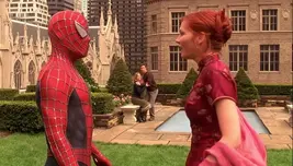 Mary Jane after being saved by 