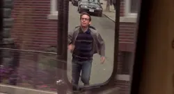 Peter Parker running