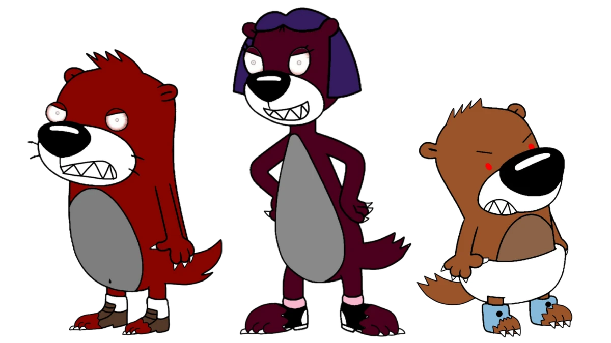 Peanut, Jelly, and Butter Otter (Bloody Midnight) Spinpasta