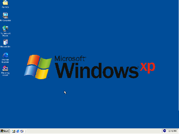 WinXP' that reproduces the desktop of Windows XP based on the Web - GIGAZINE