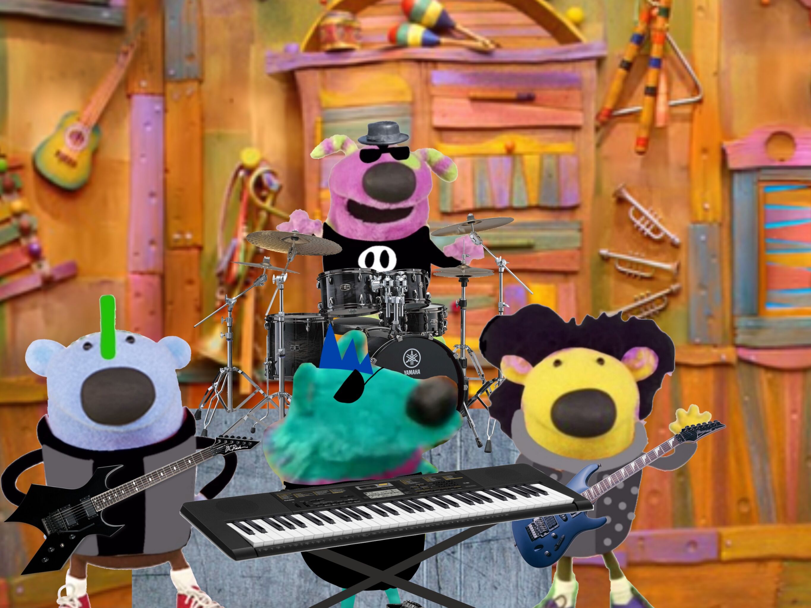 Jack's Big Music Show, Puppet Wiki