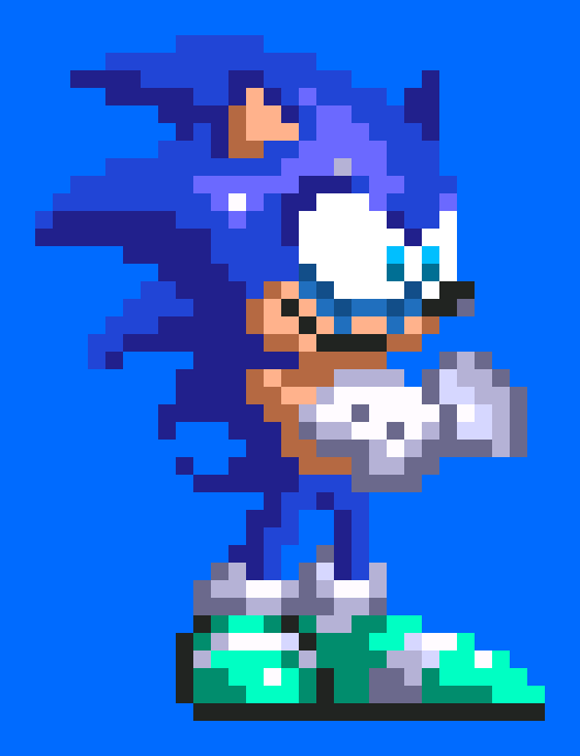 Pixilart - Sonic the Hedgehog by I-like-Sonic-91