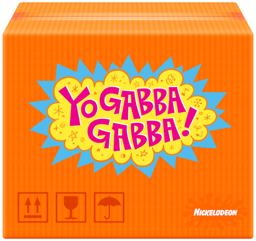 2008 Yo Gabba Gabba Dance Time Dancing Brobee Plush by Spin Master 