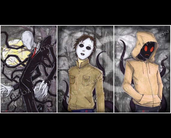 Creepypasta Hoodie - Films Jackets