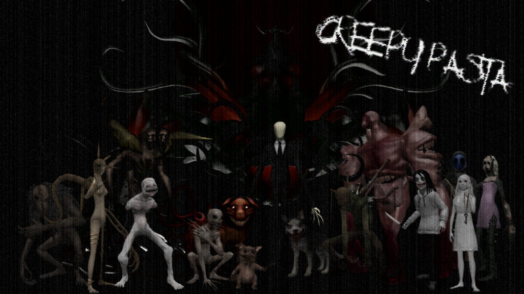 Download Weird Creepypasta Drawing Wallpaper | Wallpapers.com