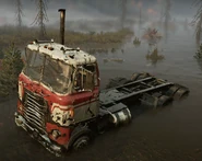 An International Transtar 4070A in its spawn location at Smithville Dam