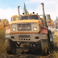 A GMC MH9500 in Michigan