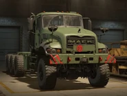 A Mack M917 in the garage