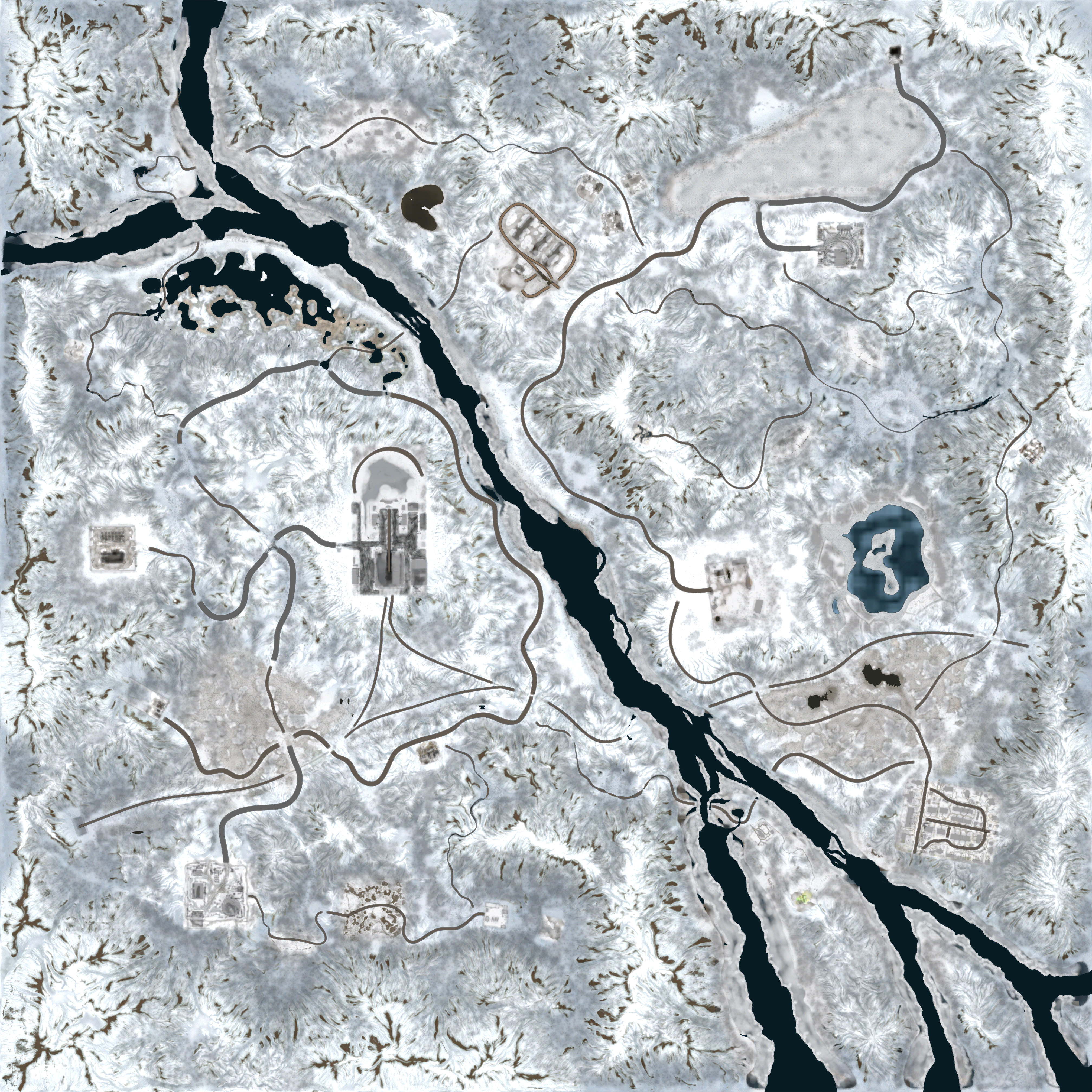 Map of the Cosmodrome