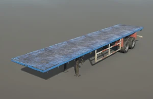Semitrailer flatbed5