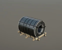 Cargo metal rolls