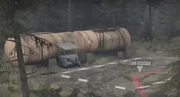 Fuel station in Mudrunner