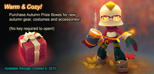 Autumn Prize Box ad
