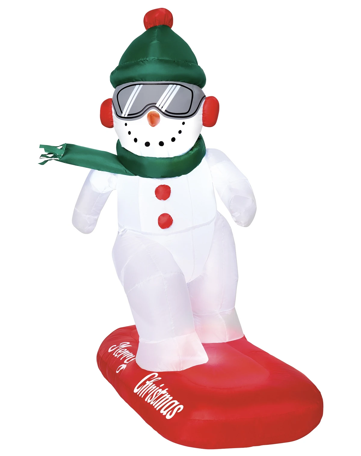 Snowboarding Snowman Inflatable | Spirit Christmas Wiki | Fandom
