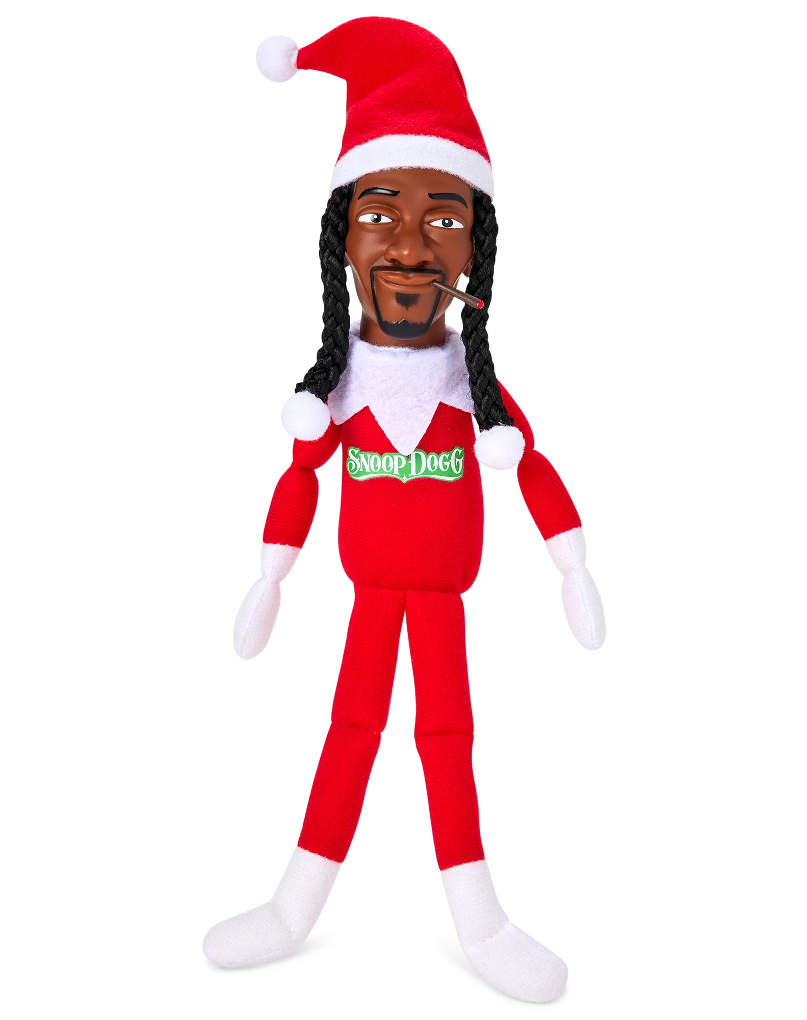 1点物 Snoop on the Stoop スヌープドッグ人形 Snoop Dogg 12'' Elf Stuffed Animal Doll - Snoop on the Stoop