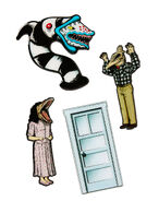 The four magnets included