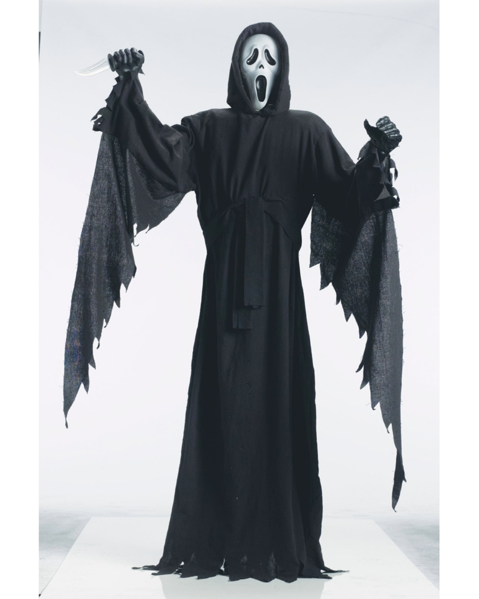 Standing 6 Foot Licensed Ghost Face Prop