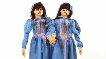 evil twins blue dress [Prince Lolita] Evil Twins Gothic Setup main image 1