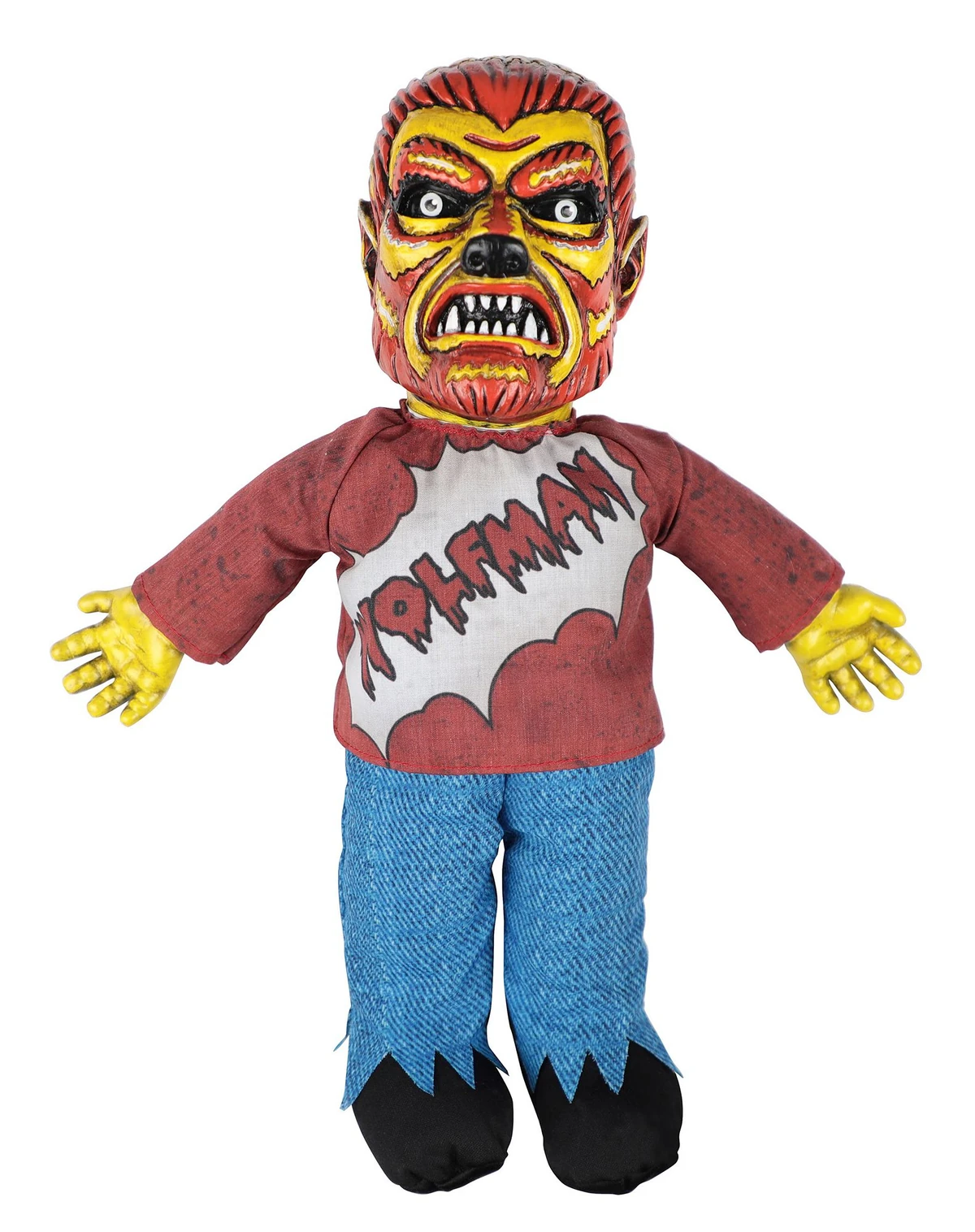 アンティーク　デビル 悪魔　ビンテージトイ　ハロウィン　おもちゃ　ホラー　レトロ Vintage Wolfman Doll | Spirit Halloween Wikia | Fandom