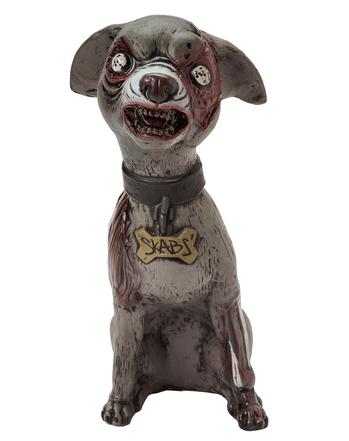 Couldn't find anywhere to buy that Zombie Dog Muzzle. So I crafted my own :  r/halloween