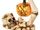 Light-Up Skeleton Pumpkin Table Top Decoration