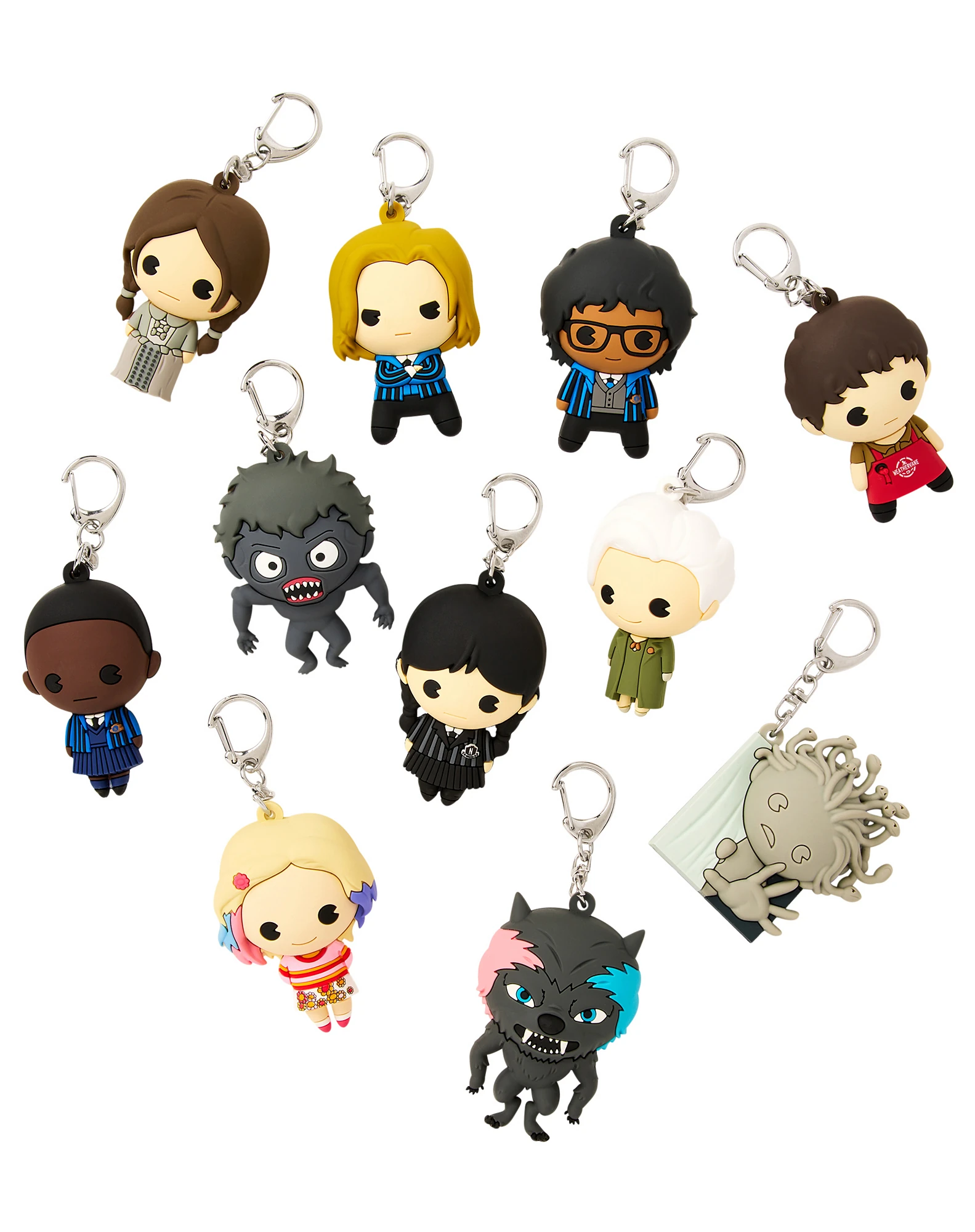 [専用　こり様]チャーム ストラップ ウッドリング ハロウィン Wednesday Bag Clip Blind Pack - Series 1 | Spirit Halloween Wikia