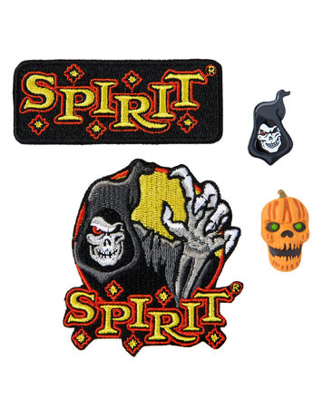 Pin & Patch Set, Spirit Halloween Wikia