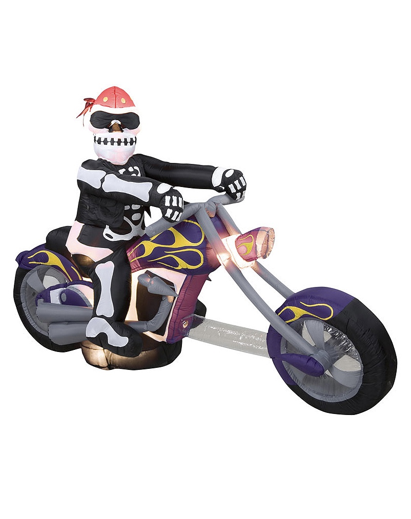 Crypt Keeper on Chopper Airblown Inflatable Spirit Halloween Wikia