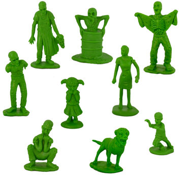 Plastic zombie figures cheap