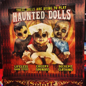 Charlie the haunted doll shop