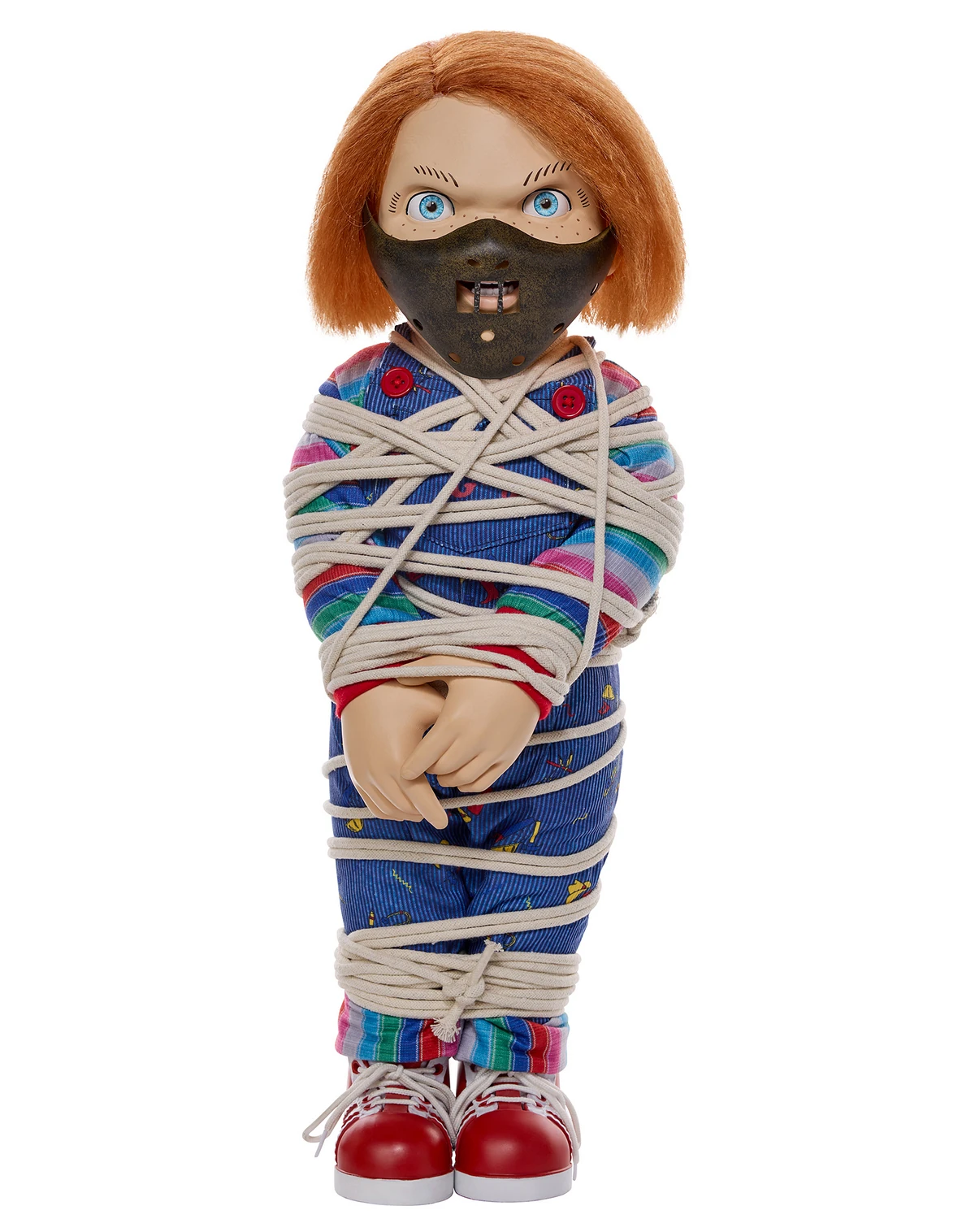 縛られたチャッキー ドール 花嫁 海外 スピリット ハロウィン 種 s I059 Tied-Up Chucky Doll | Spirit Halloween Wikia | Fandom