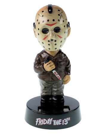 Jason Voorhees Solar-Powered Bobblehead | Spirit Halloween