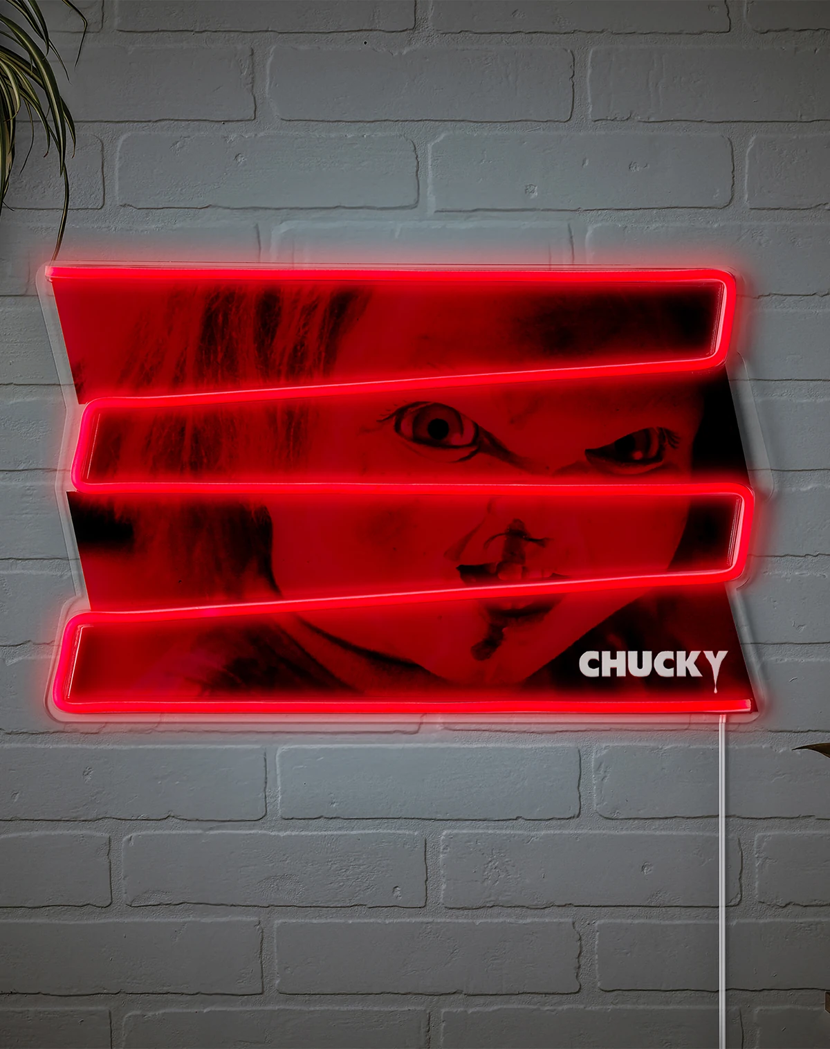 Chucky Neon LED Light-Up Sign | Spirit Halloween Wikia | Fandom