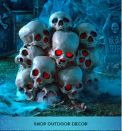 Featured in ‘’Bone apetite” email sent by spirit Halloween on 10/1/21