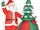 Airblown Inflatable Santa w/ Spinning Tree