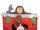Santa Fireplace Inflatable