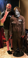 With Michael Myers' portrayer Tyler Mane