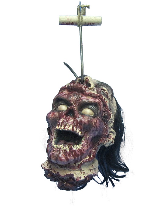 Meat Hook With Hanging Head, Spirit Halloween Wikia