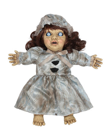 spirit halloween creepy doll